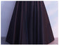 touvron Aラインドレス ブラック レッド ロング ミディアム XS S M L XL XXL - アルカドレス