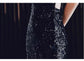 shayla スリットドレス ブラック XS S M L XL XXL 即日発送 即納 結婚式 パーティードレス 体型カバー 小柄  ゆったり マタニティ ブラジャー 20代 30代 40代 50代 ブランド ワンピース シャンパン 夏 持ち運び