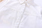 cygnus レディースシャツ ホワイト S M L XL XXL 角襟 丸襟